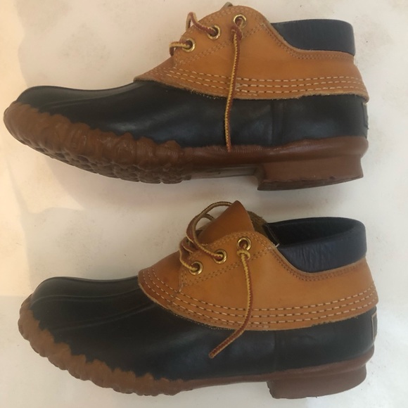LL Bean Women’s Maine Hunting Duck Shoe LOW Boot Original **Size 6 M Waterproof - Picture 2 of 7